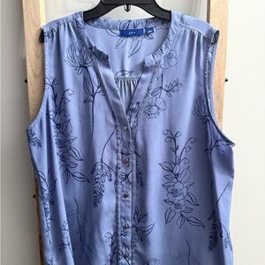 Apt. 9 Floral Button-Down Blouse